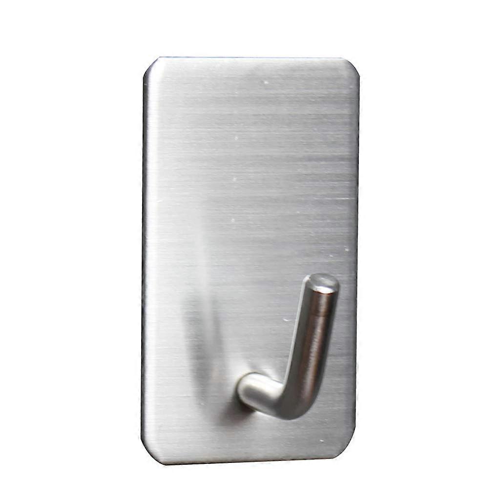 Wallmounted stainless steel hook for bathroom, kitchen, storage