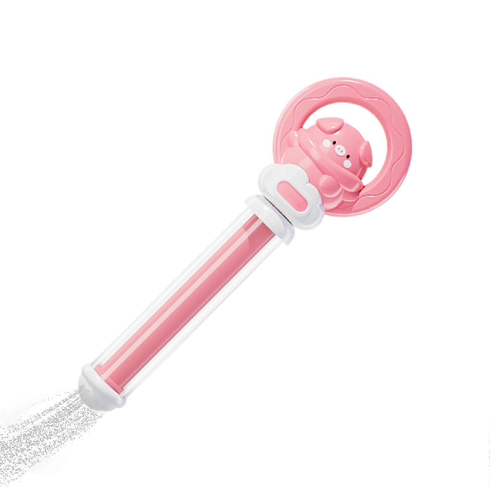 Kid Water Soaker Toy, EasyPull Structure for Park Backyard Family Beach Pink