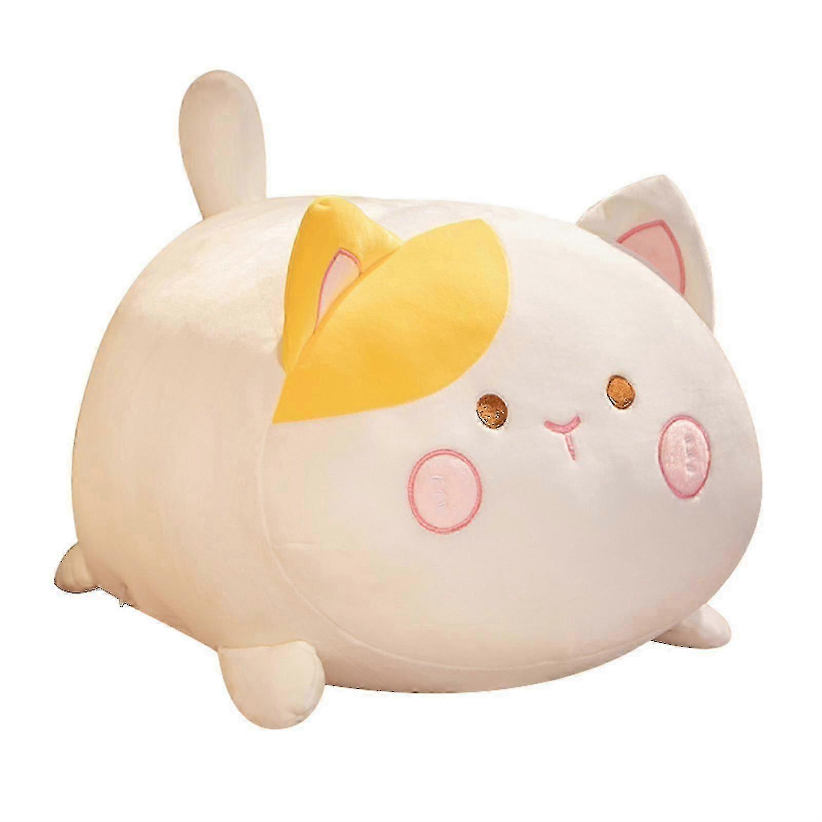 Adorable Cartoon Cat Plush Toy - Super Soft Cuddle Companion for Children