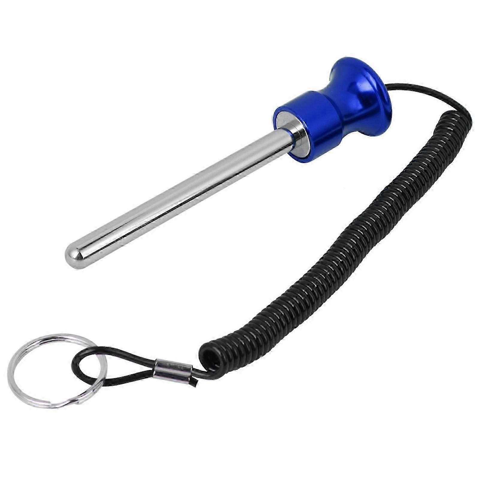 2024Magnetic Weight Stack Pin with Pull Rope Strength Training Equipment AccessoriesBlue