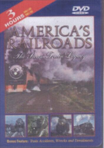 أمريكا039s السكك الحديدية قطار البخار ليجاسي دي في دي (2008) شهادة E 3 أقراص - المنطقة 2