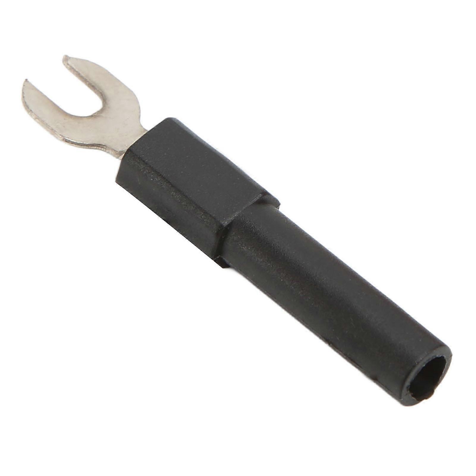 Spade Plug 4mm Width U Type Low Loss Fork Spade Connector for Multimeters Electronic Applications 30Vac‑60Vdc 36A