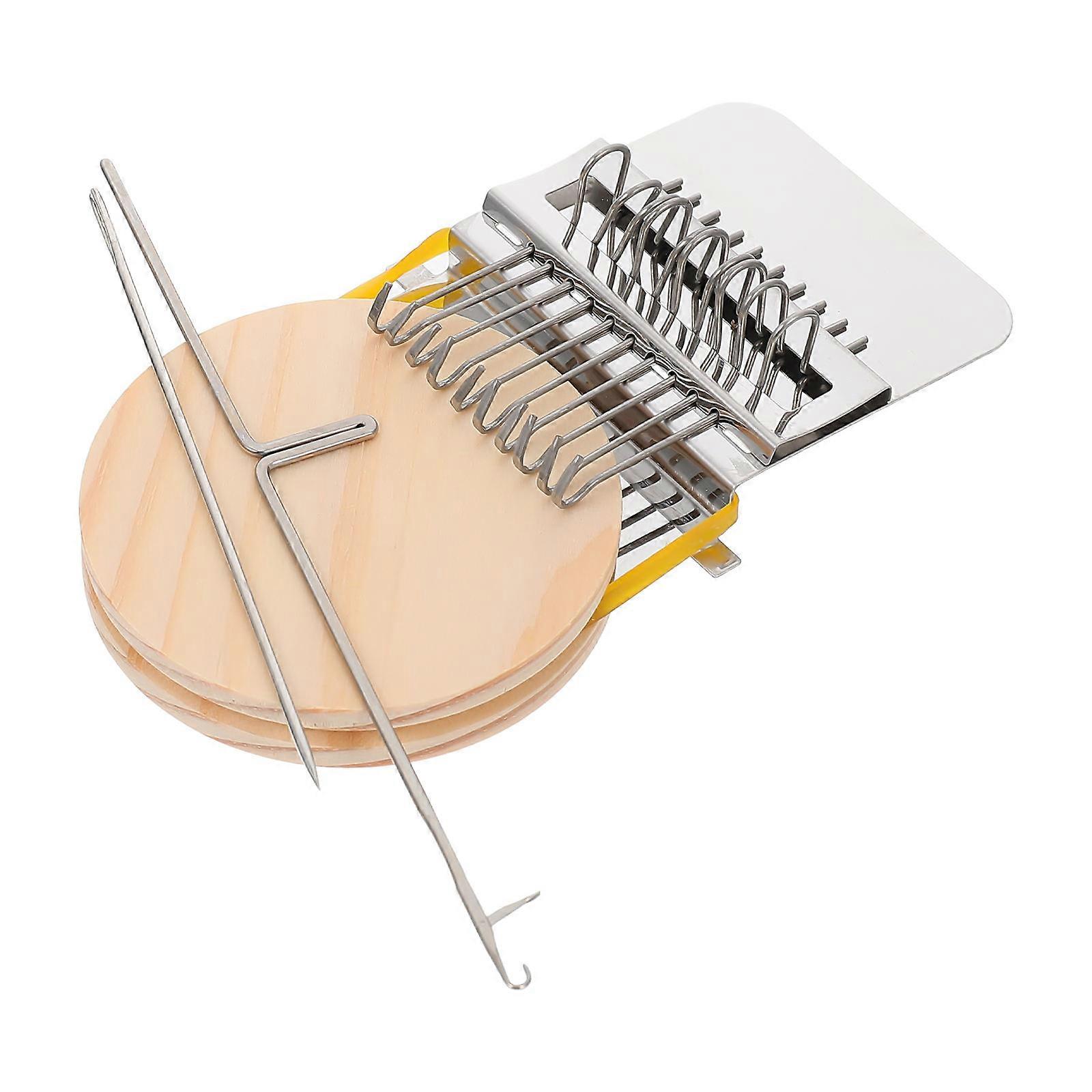 Weaving Tool Hand Knitting Machine Kids Knitter Educational Interaction Craftsmanship Experience 1Set
