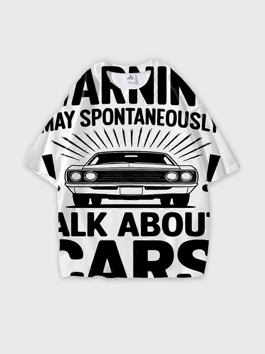 T-shirt round neck Pattern loose short sleeve JW2192