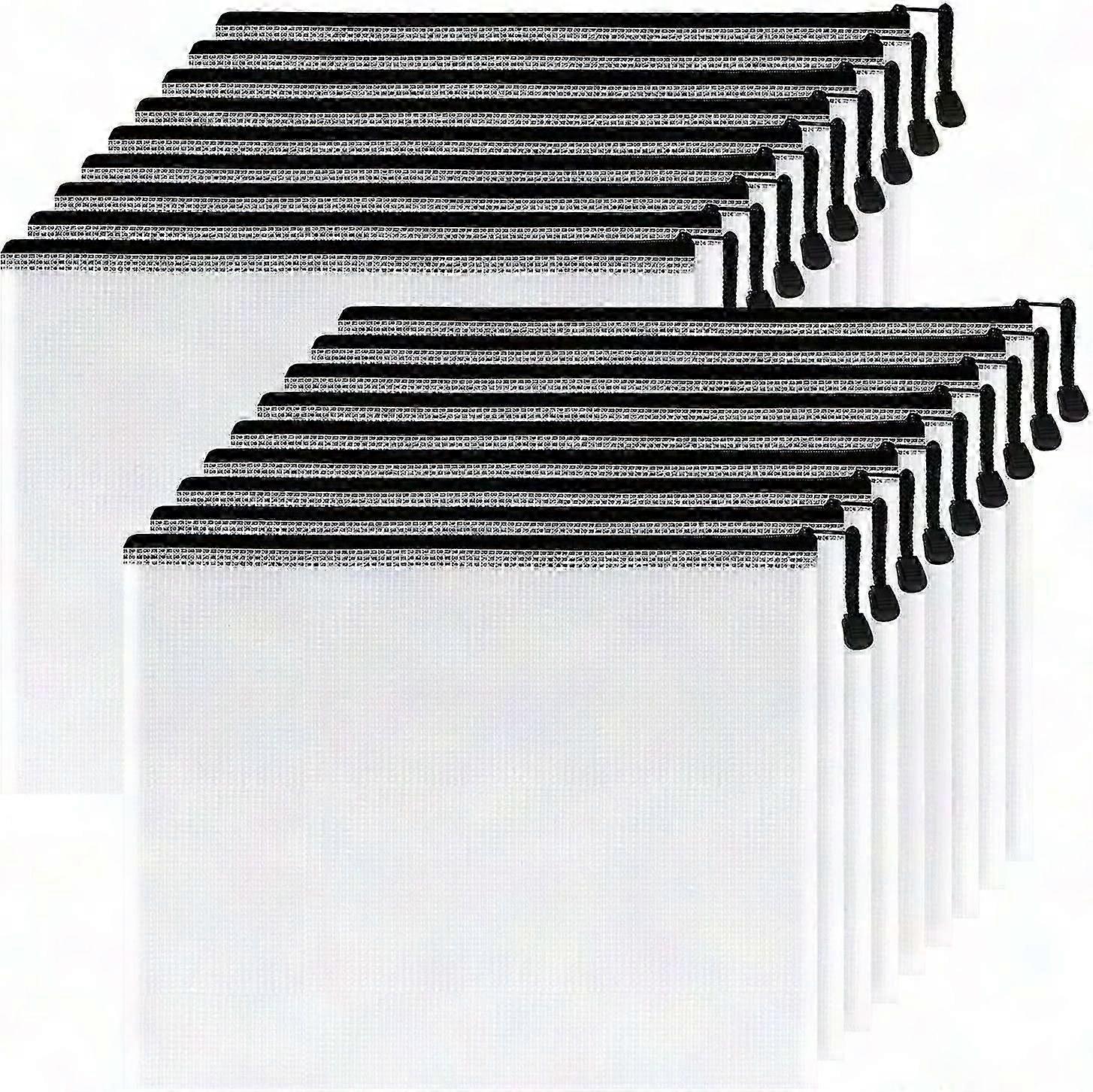 شبكة البلاستيك سحاب الحقيبة لللوازم المدرسية والمكتبية