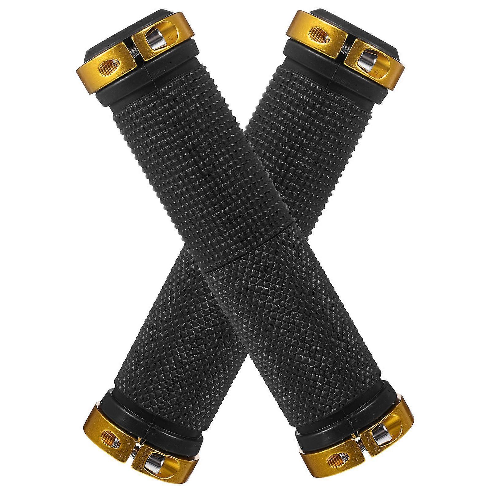 It seems you're referring to a product listing for **"1 Pair Ergonomic Slip Handlebar Grips for Mountain Bikes – Non Skid Rubber Cycling Grips with