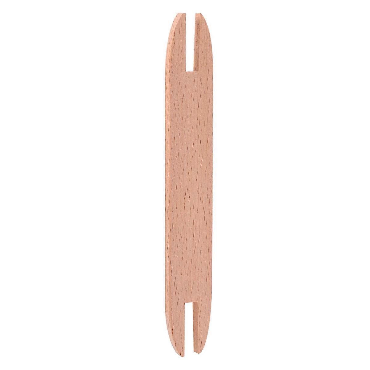 Bâton de tissage en bois Outil de couture de bricolage durable pour pulls Foulards Tapisseries Tricot artisanal avec bords lisses pour adultes