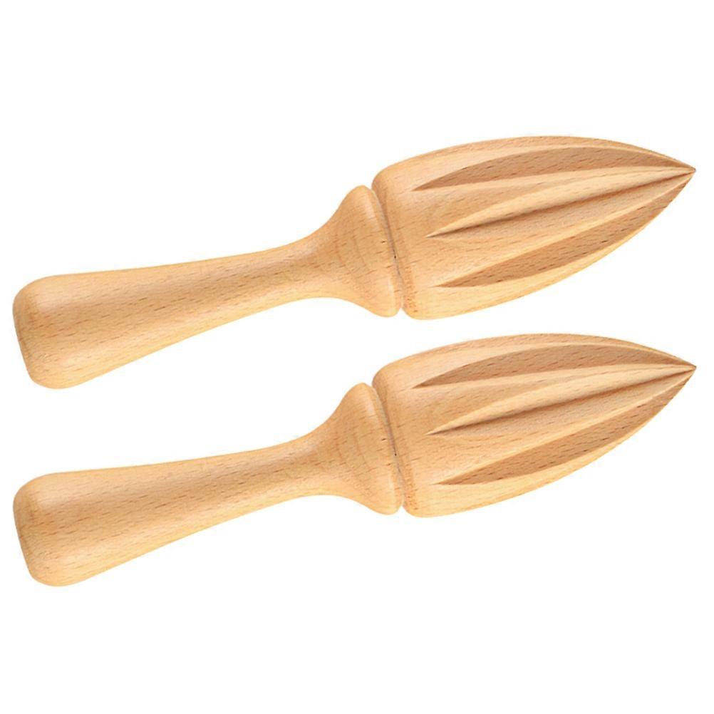 Beechwood Citrus Juicer Manual Lemon Squeezer with Comfort Grip Handle for Effortless Fresh Juice Extraction