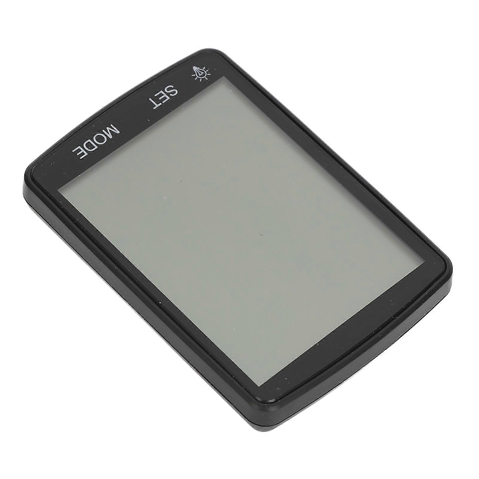 Bike Computer Waterproof LCD Backlight Display Speed Meter Cycling Odometer with 2 Buttons