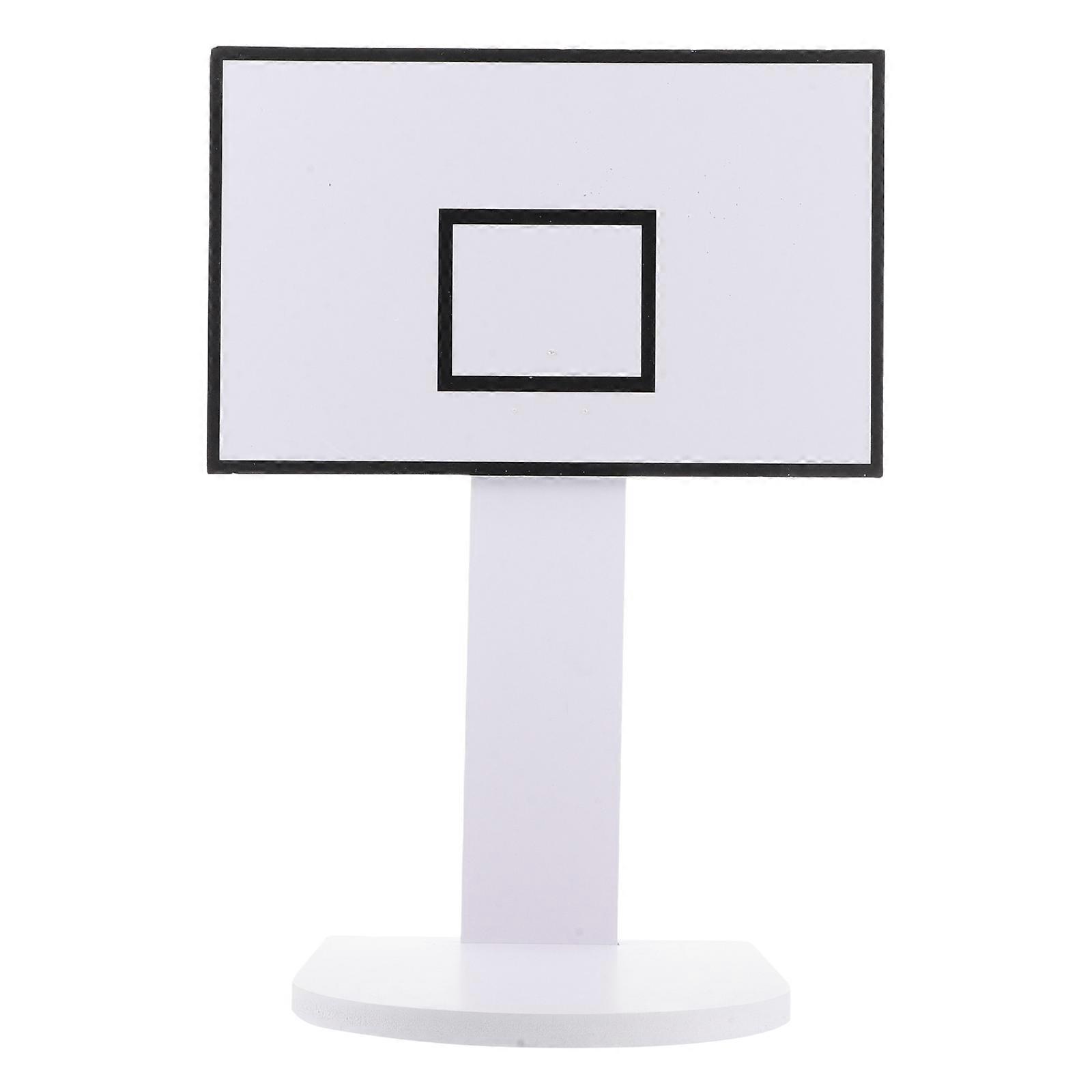 Indoor Basketball Hoop For Bedroom And Office Use Hoop Shape White 49.00X33.00X29.00CM Easy Installation 1Pcs