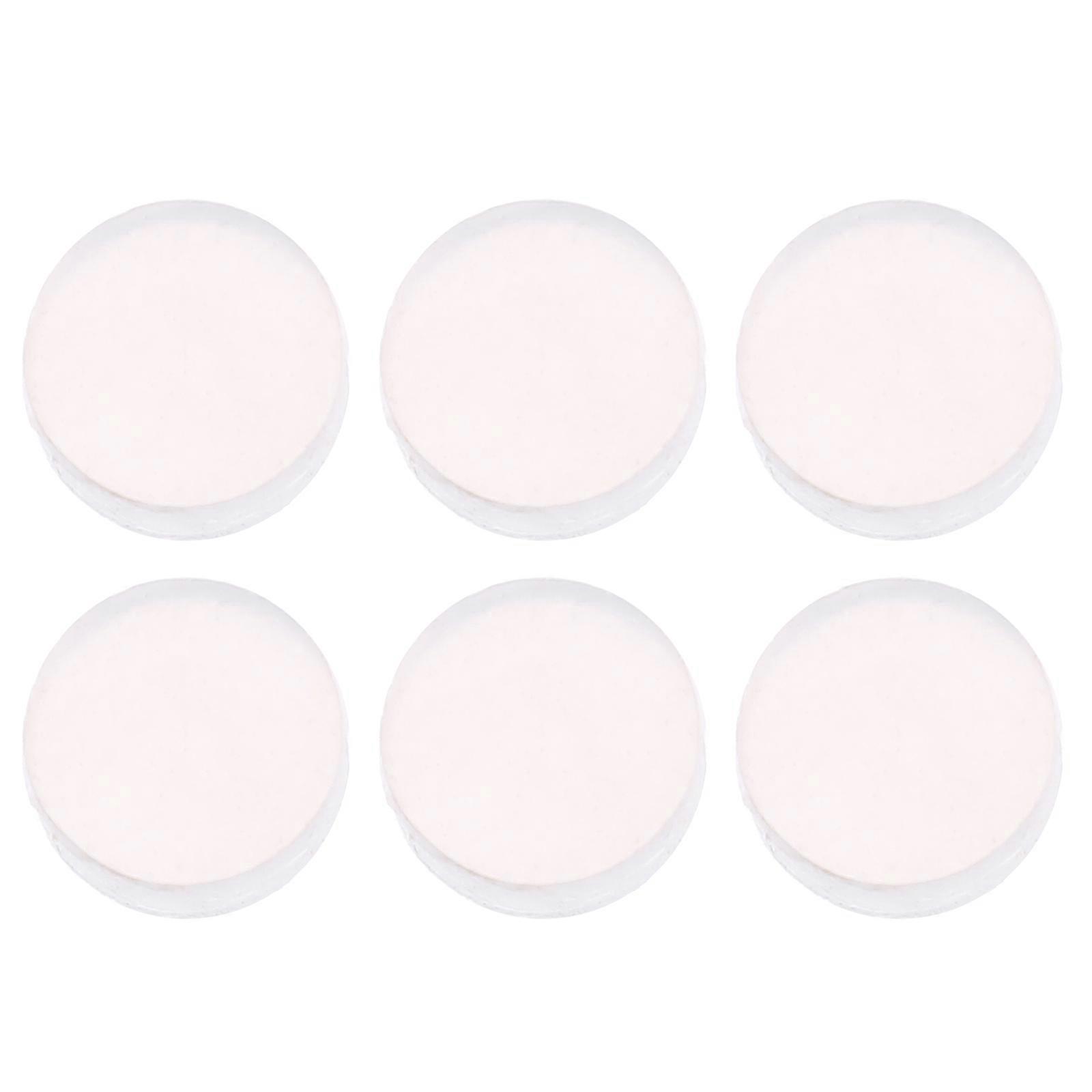 Silicone Particle Chromatographic Instrument Silicone Mat Researchers Anti-skid 6Pcs