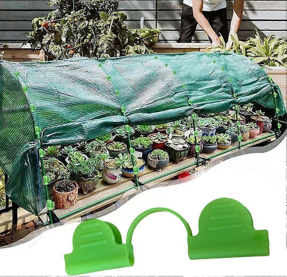 50 Pcs Plastic Clips for Garden Arch, Sun Shade Netting