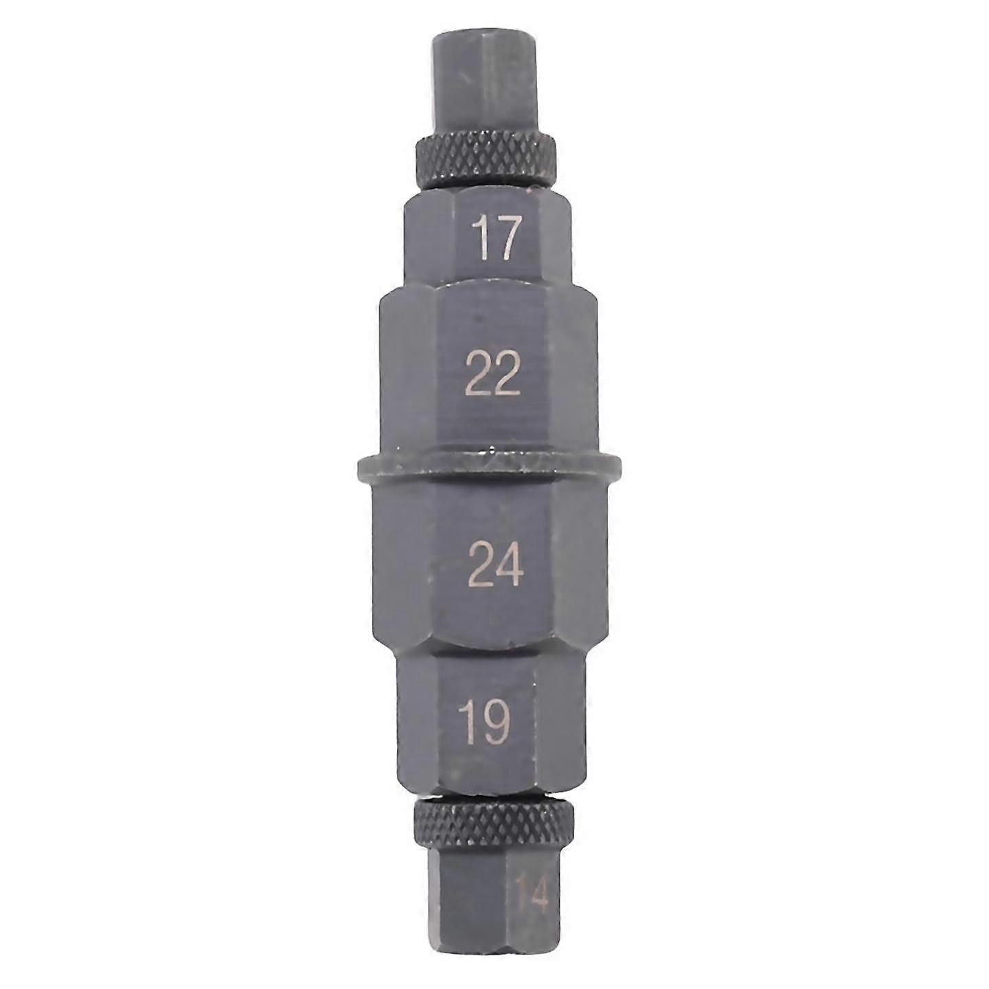 For Hex Axle Tool For Motorcycle Front Axle Wheel 6 In 1 Spindle Socket