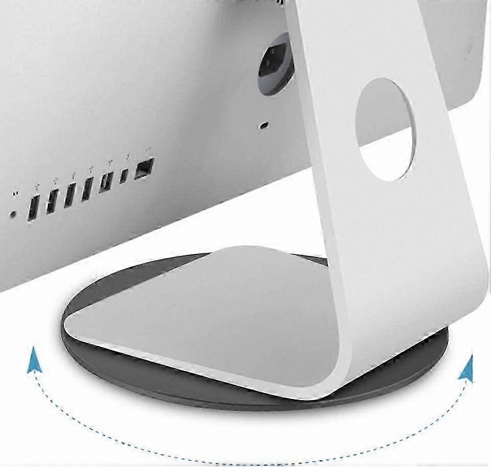 360-Degree Rotating TV Stand, Aluminum Swivel Base for Monitors and Screens