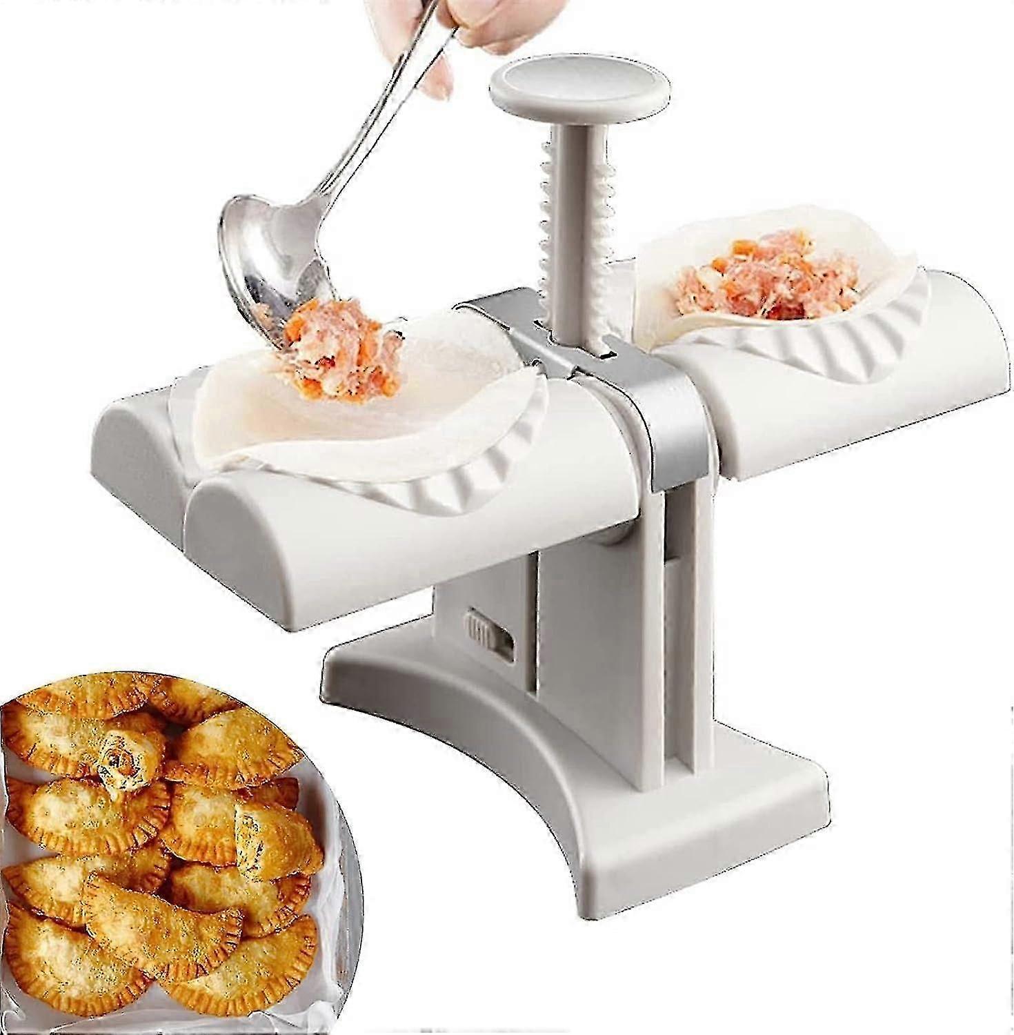 Automatic Double Ravioli Maker for Fast and Easy Pasta Preparation
