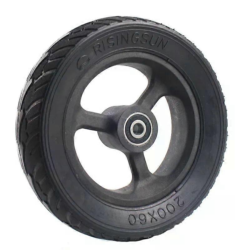8 polegadas 200x60 scooter elétrico balanceamento veículo pneus de pneus sólidos com cubo de roda de alumínio 200 * 60 pneu