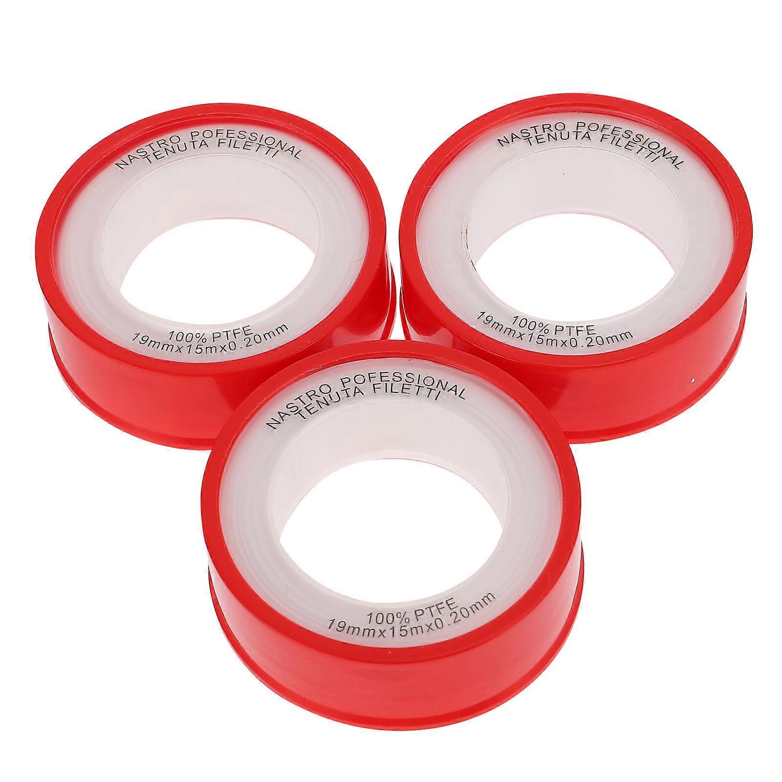 Sealing Tapes PTFE Thread Seal Tapes Plumbers Sealant Tapes Garden Hose Taps Leak-Proof 10Pcs