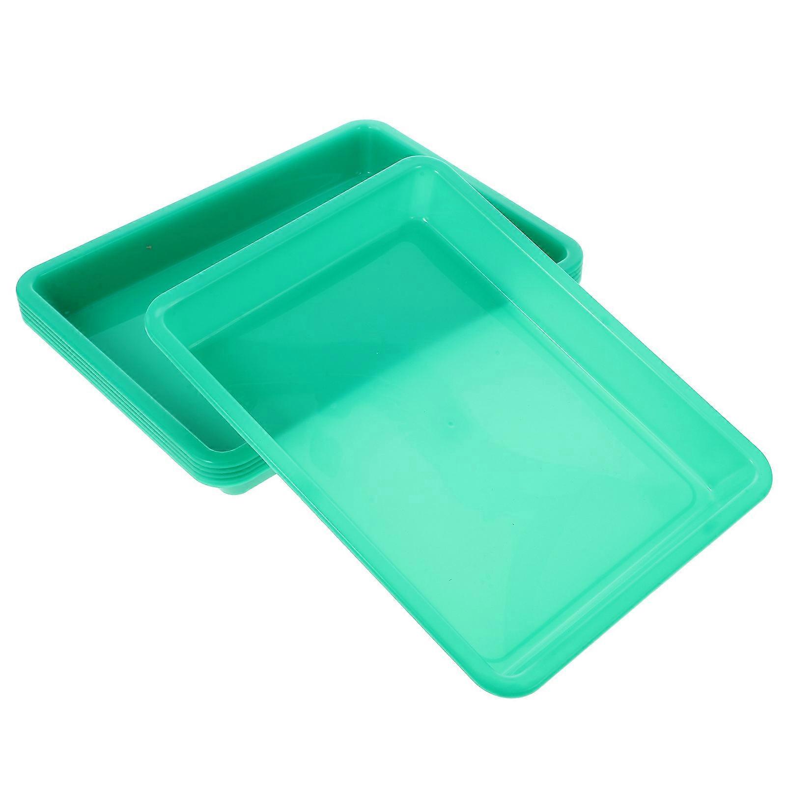 Puzzle Sorting Trays 6Pcs Plastic Puzzle Organizer For Home Use Easy To Clean Rectangular Design With Large Capacity
