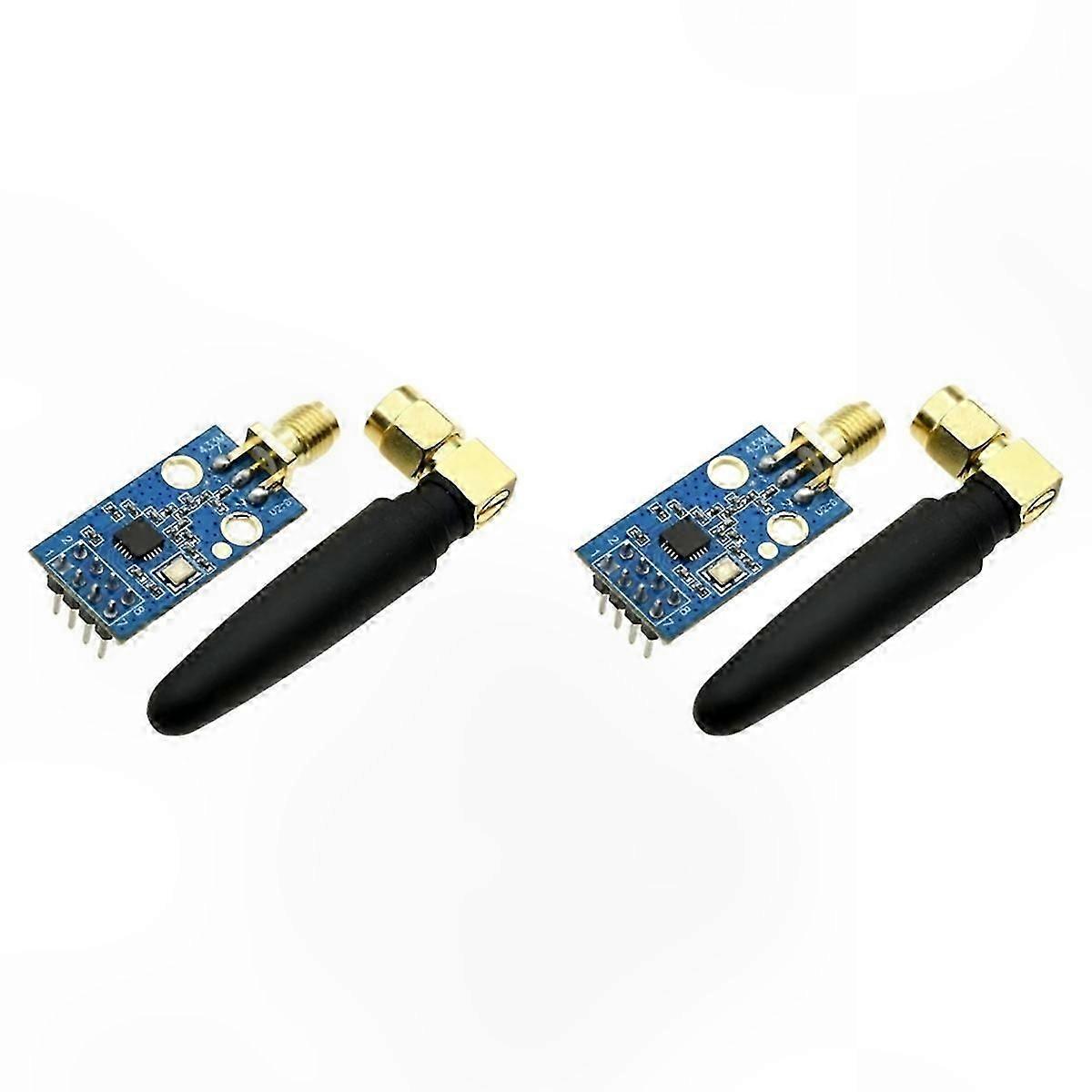 Wireless Transceiver Module with SMA Antenna, 2 Sets for Reliable Communication Solutions