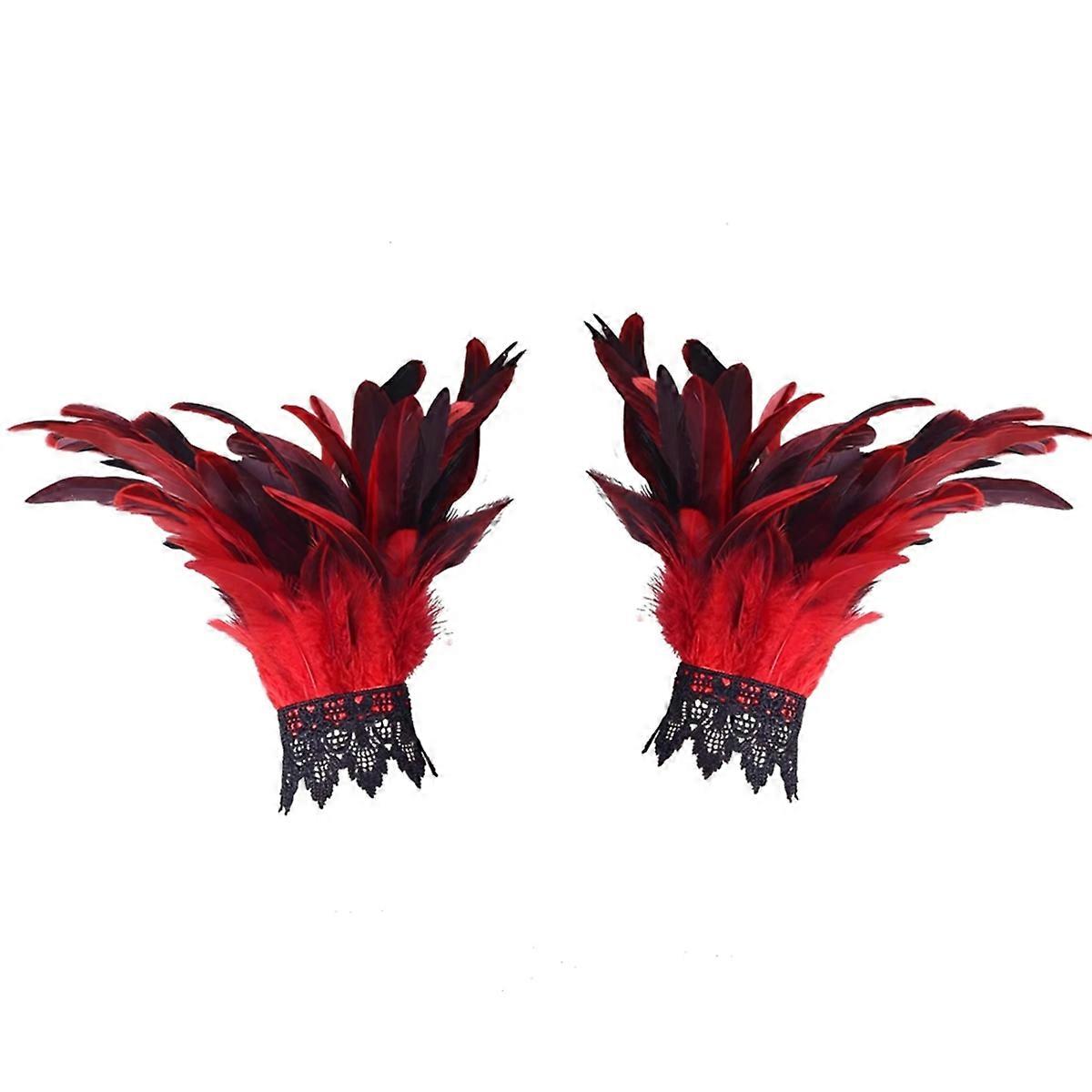 Cuffs Bracelet Festival Dance Red