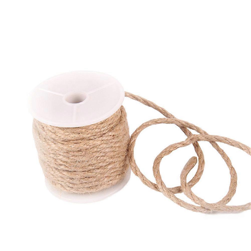 Assorted Color Durable Jute Thread Rope for Decorating with Families and Friends 1pc 10m 4mm