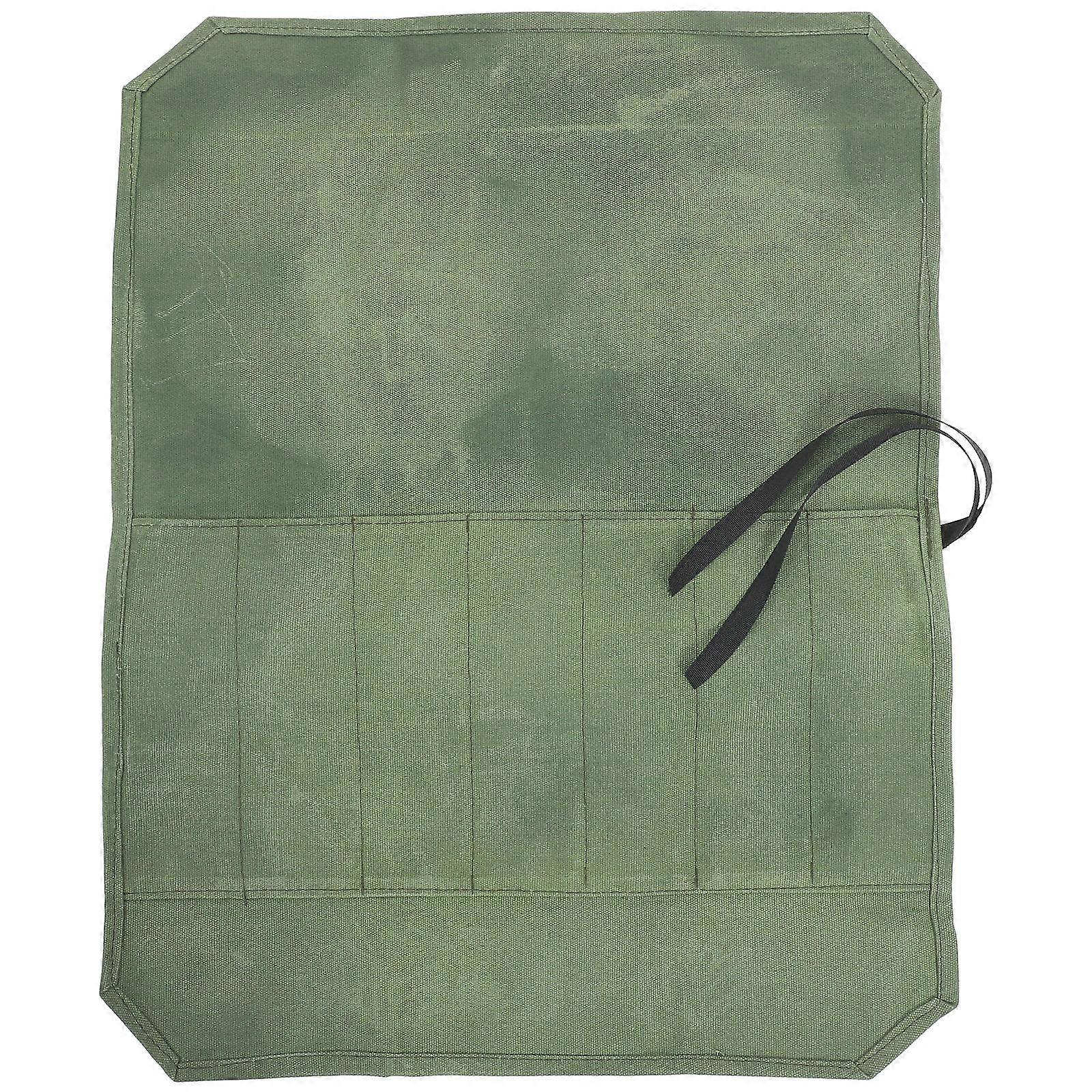 Green Portable Tool Storage Bag For Outdoor Picnic Organization 1Pcs