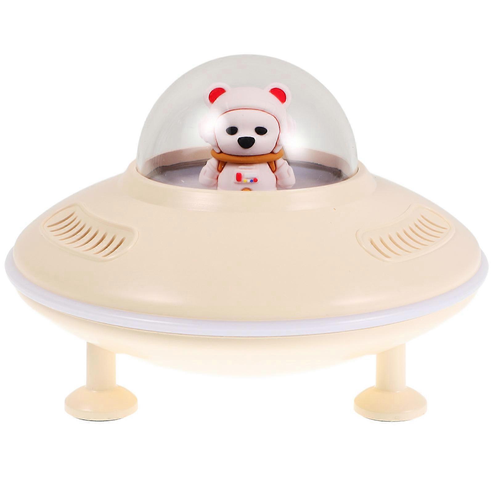 Kawaii Speaker And Night Light For Kids Gift Giving Portable Design High Volume Output Rechargeable Battery 1Set