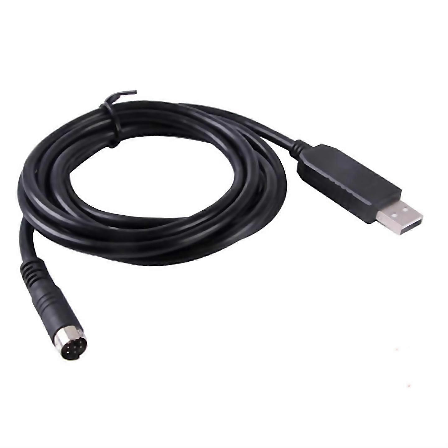 For pl2303gt usb 8 din plug adapter rs232 converter programming cable