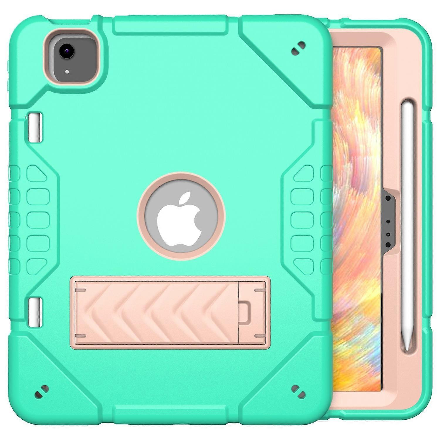 Pour iPad Air 11 (2025)/(2024) M2 Case Béquille robuste PC+TPU Housse de tablette avec fente pour stylet