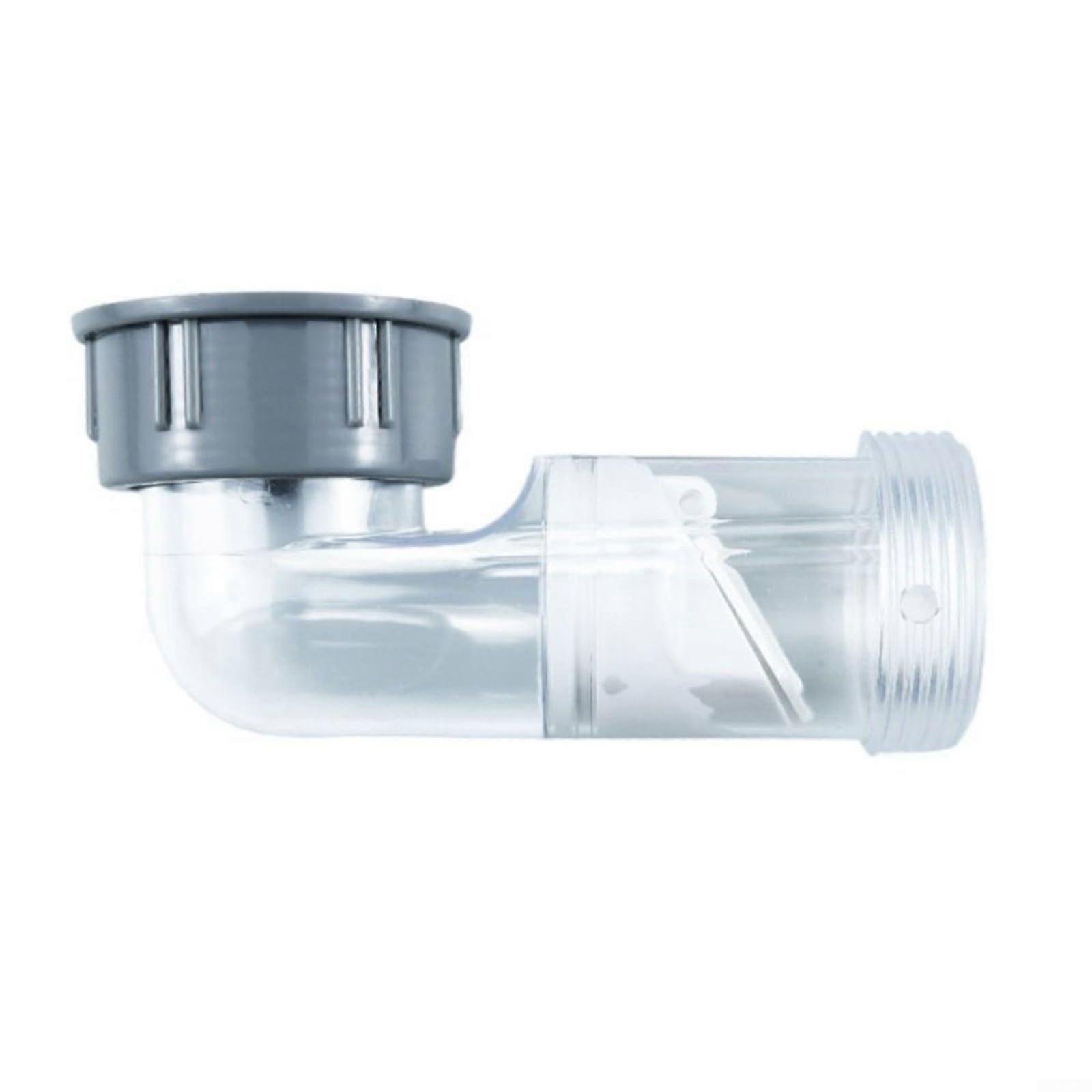 Kitchen Sink Drain Pipe 45mm Polypropylene Backflow Prevention Deodorizing Valve for Quick Drain