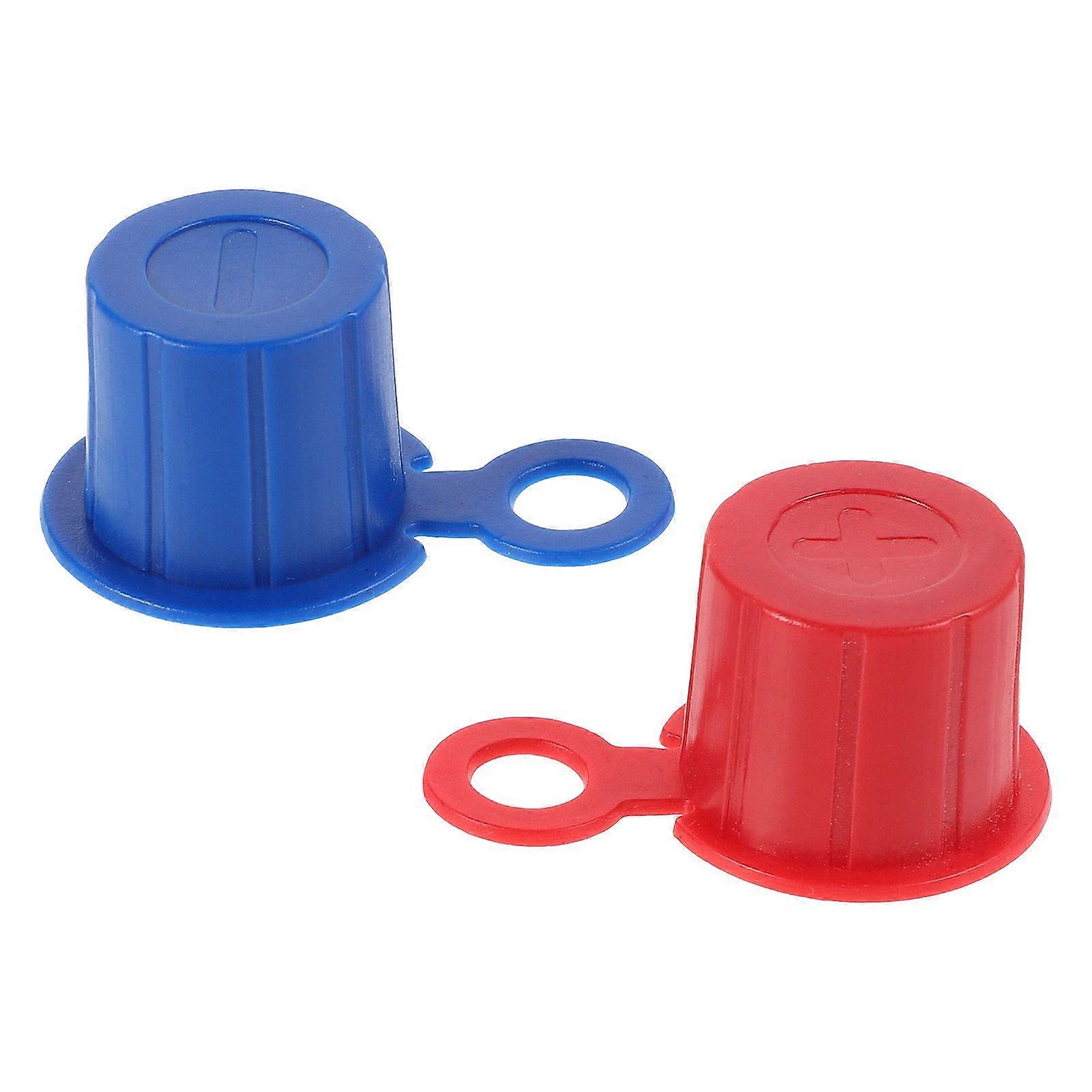 1 Pair Of Battery Terminal Cover Protective Cover Car Battery Protector Plastic Terminal Cap Replacements for Car Truck SUV
