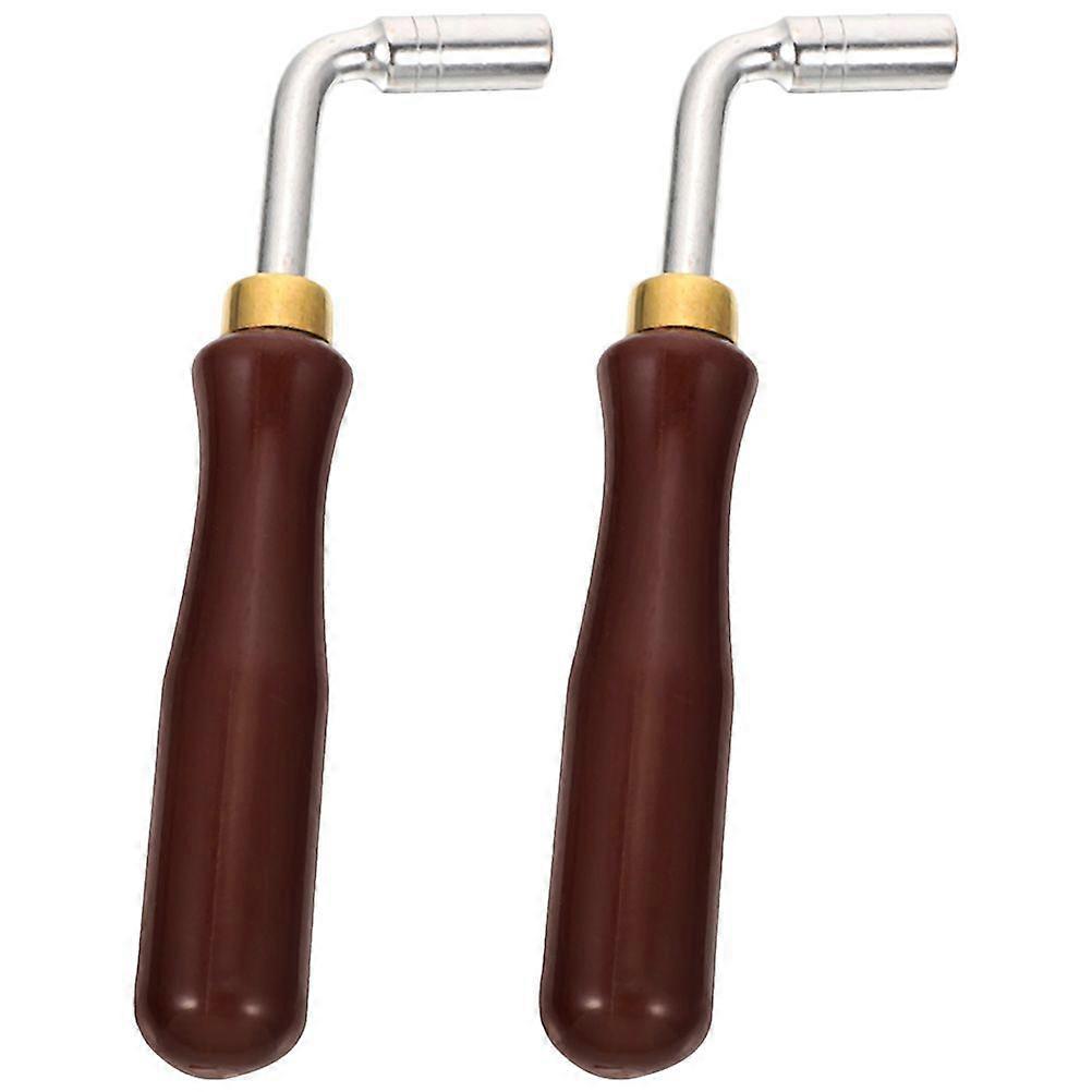 2pcs Hackbrett Ton Tuning Tools Instrument Stimmschlüssel Hackbrett Chinesisches Instrument Schraubenschlüssel Werkzeuge
