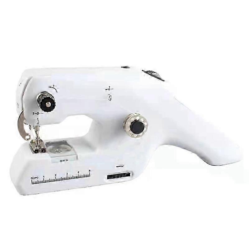 Portable sewing machine cordless for quick fabric fixes