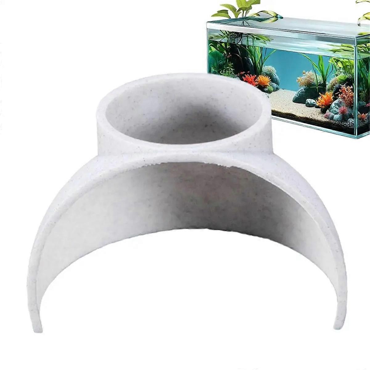 Fish Tunnel Aquarium Cave Corner Fish Tank Shrimp Aquarium Decor A