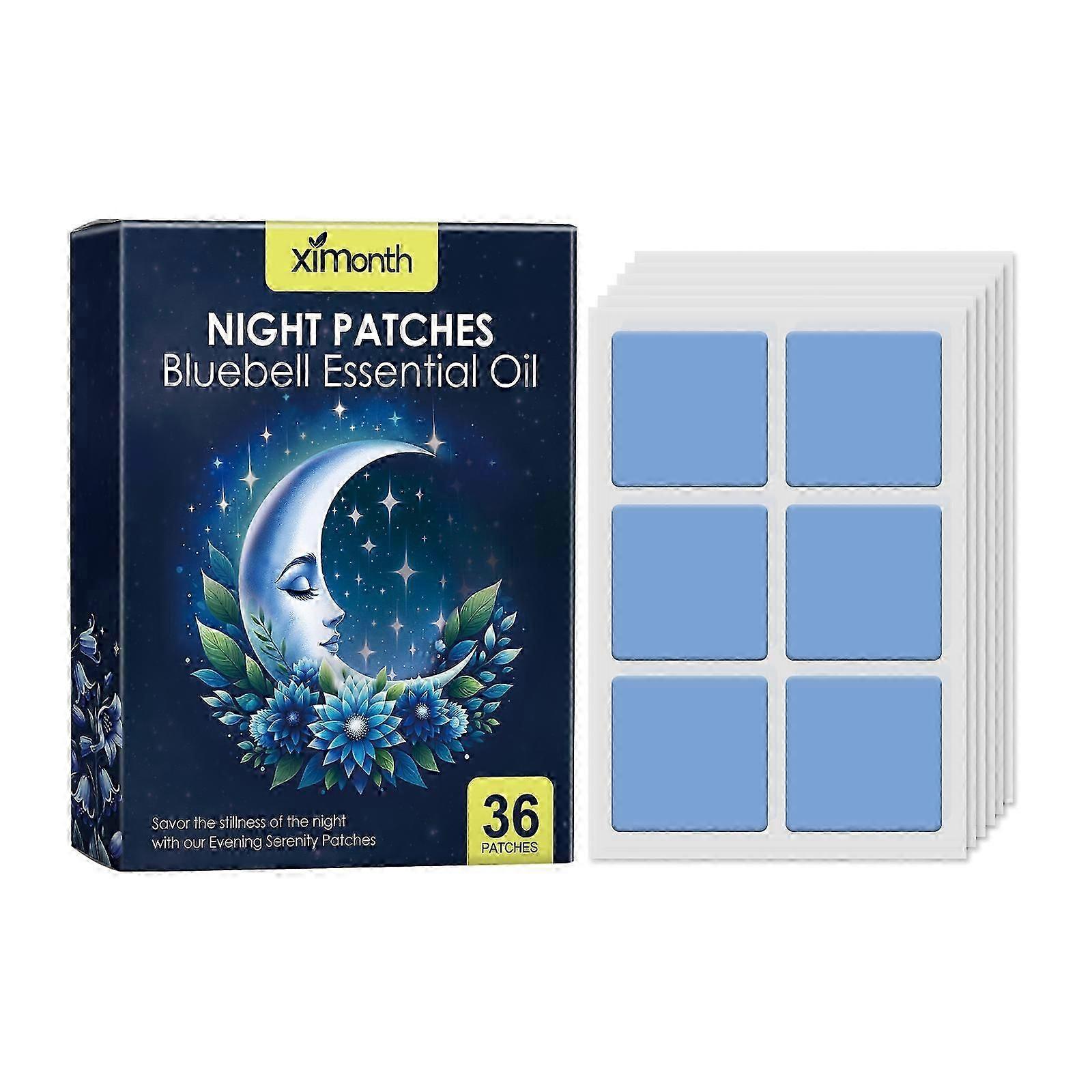 Ximonth Sleep Patch Night Patch Fragrance Essential Oil Patch Jasmine Lavender Citrus Blue Wind Sleep Patch