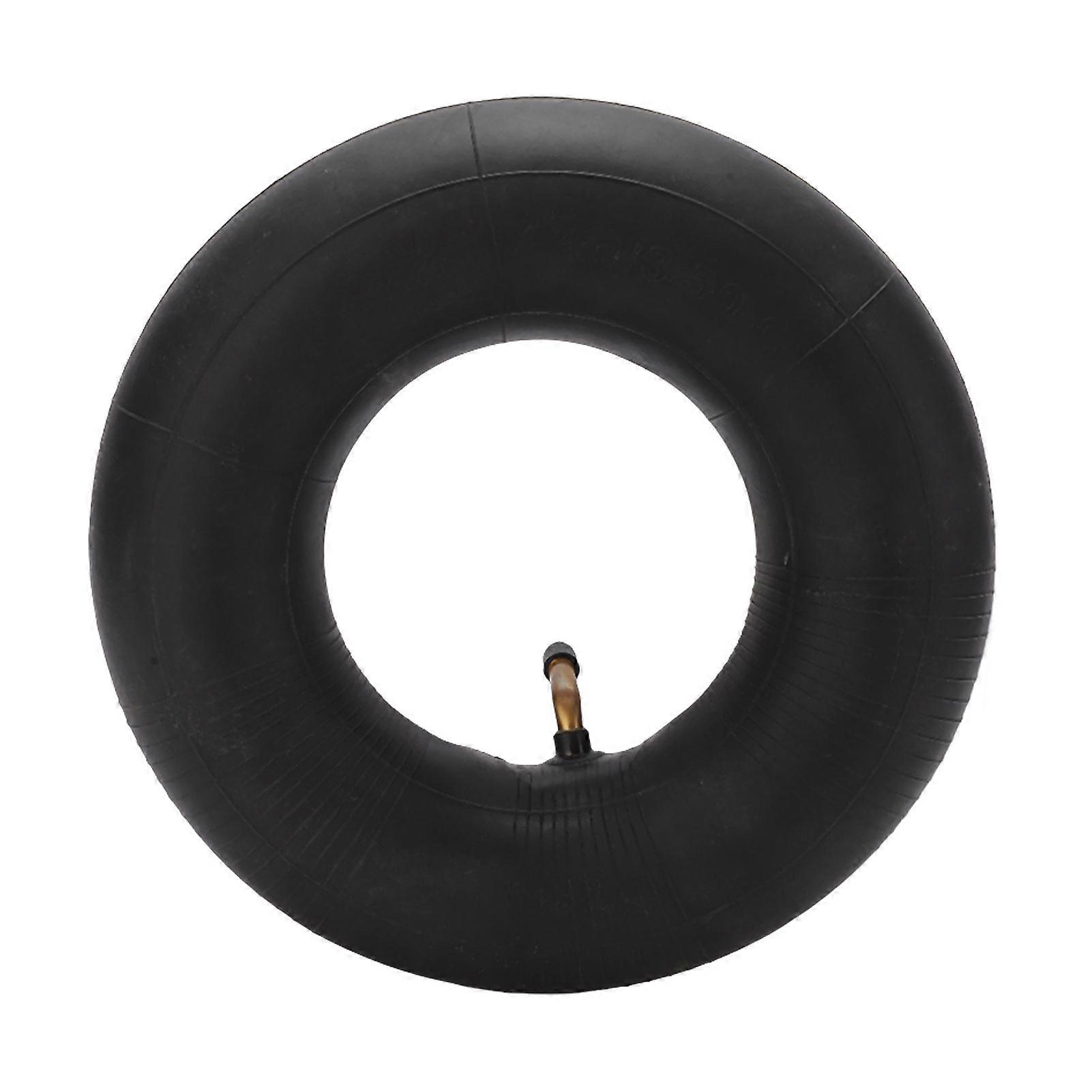4.10/3.504 Rubber Inner Tube Strong Shock Absorption Bent Valve Inner Tube for Lawn Mowers