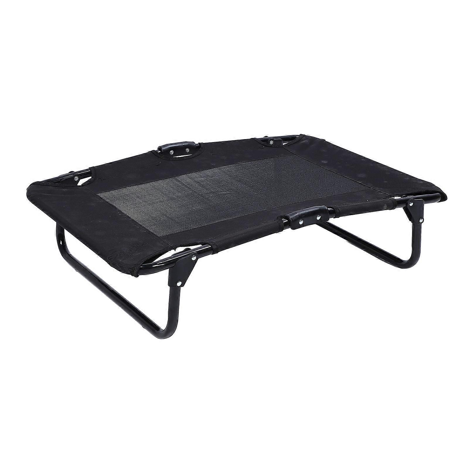Elevated Dog Cot Bed Foldable Outdoor Mesh Bed for Medium Large Dogs