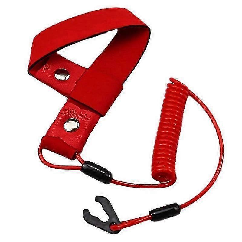 Emergency Stop Lanyard, Kill Switch Safety Rope, Floating Cut-Off Cord for Jet Skis, Handlebar Key Switch Fitting