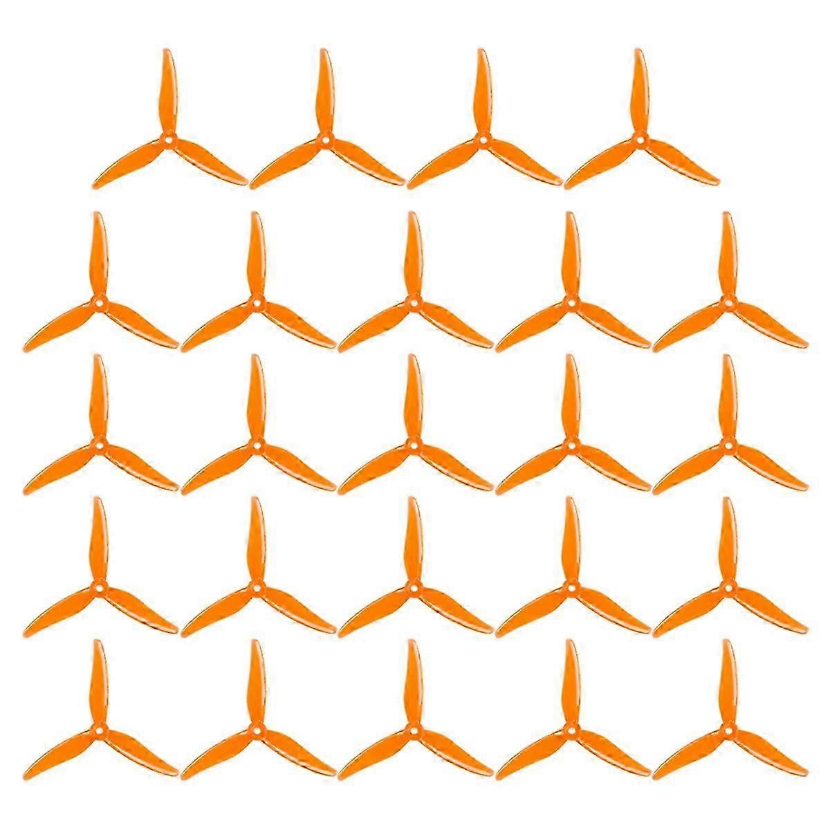 24PCS 51466 V2 FPV Propeller 5inch 3 Blade Propeller orange