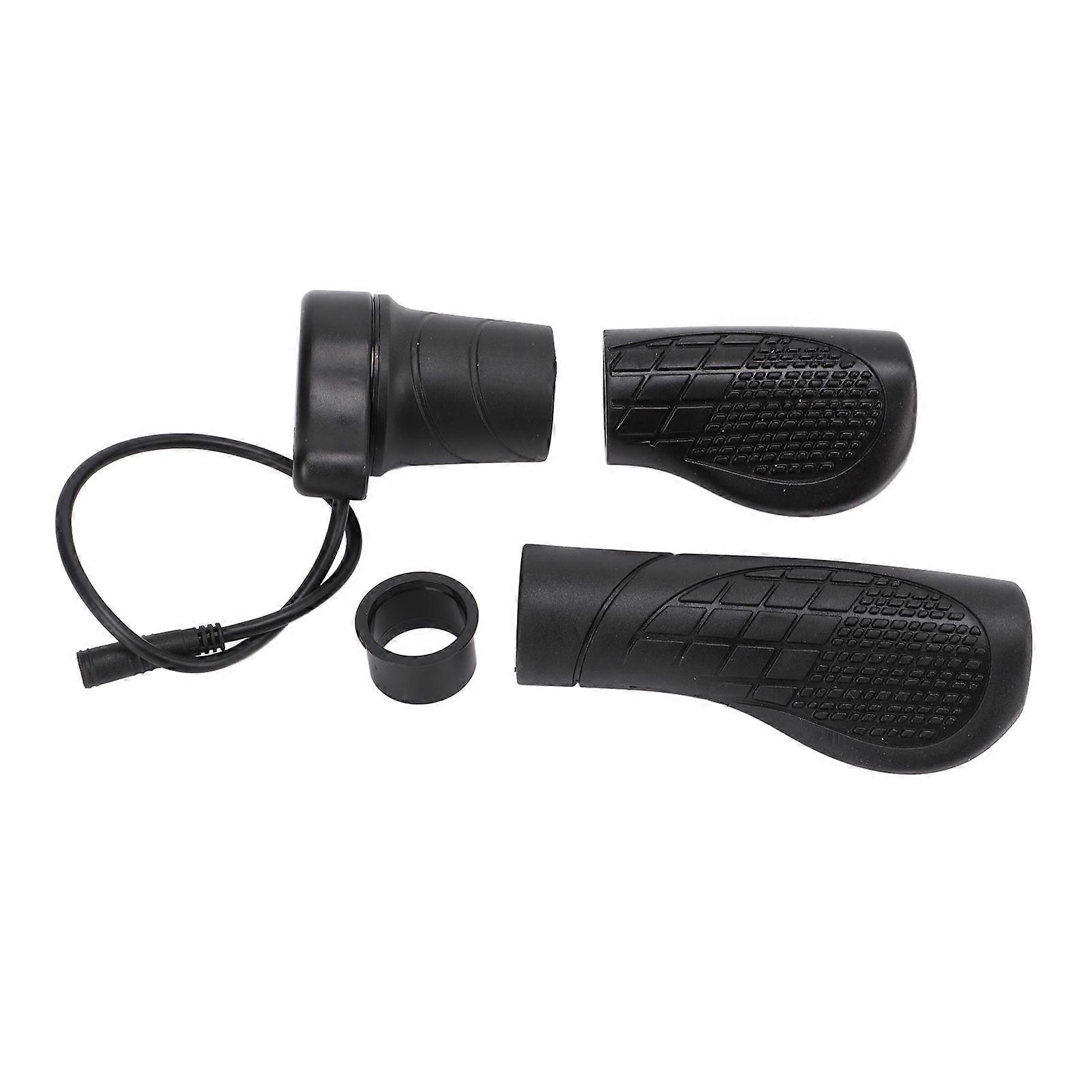 Electric Bicycle Twist Throttle Left 22.2mm Waterproof Throttle Grips for Bafang BBS02 BBSHD Mid Drive Motor
