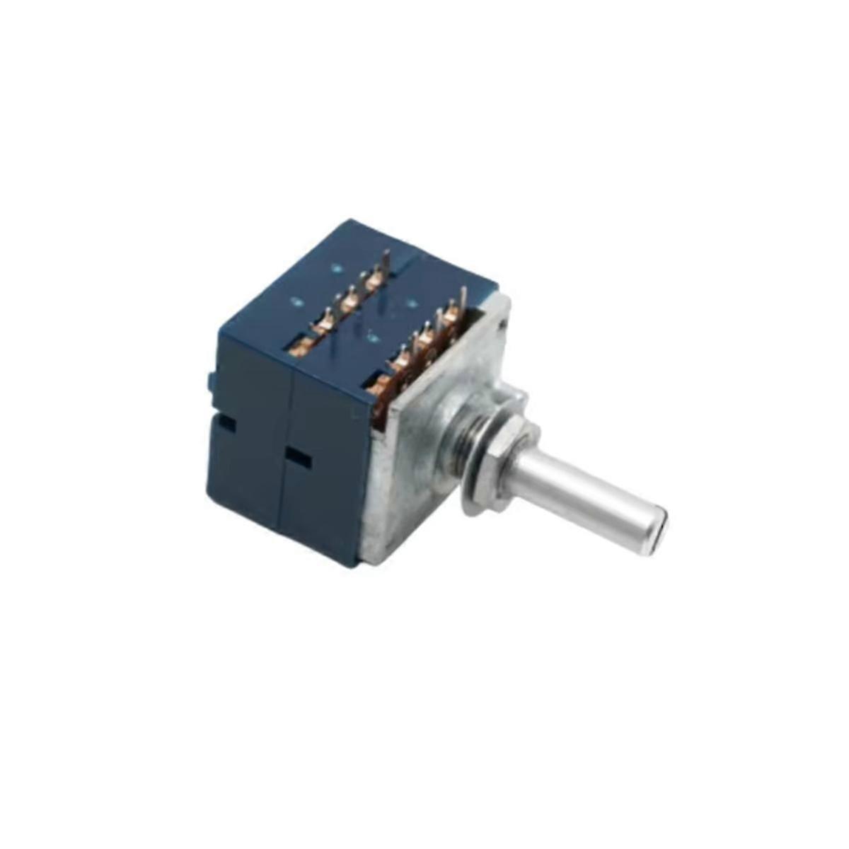 RK27 Potentiometer Volume Adjustment Knob 25mm Circular Handle 6-Pin