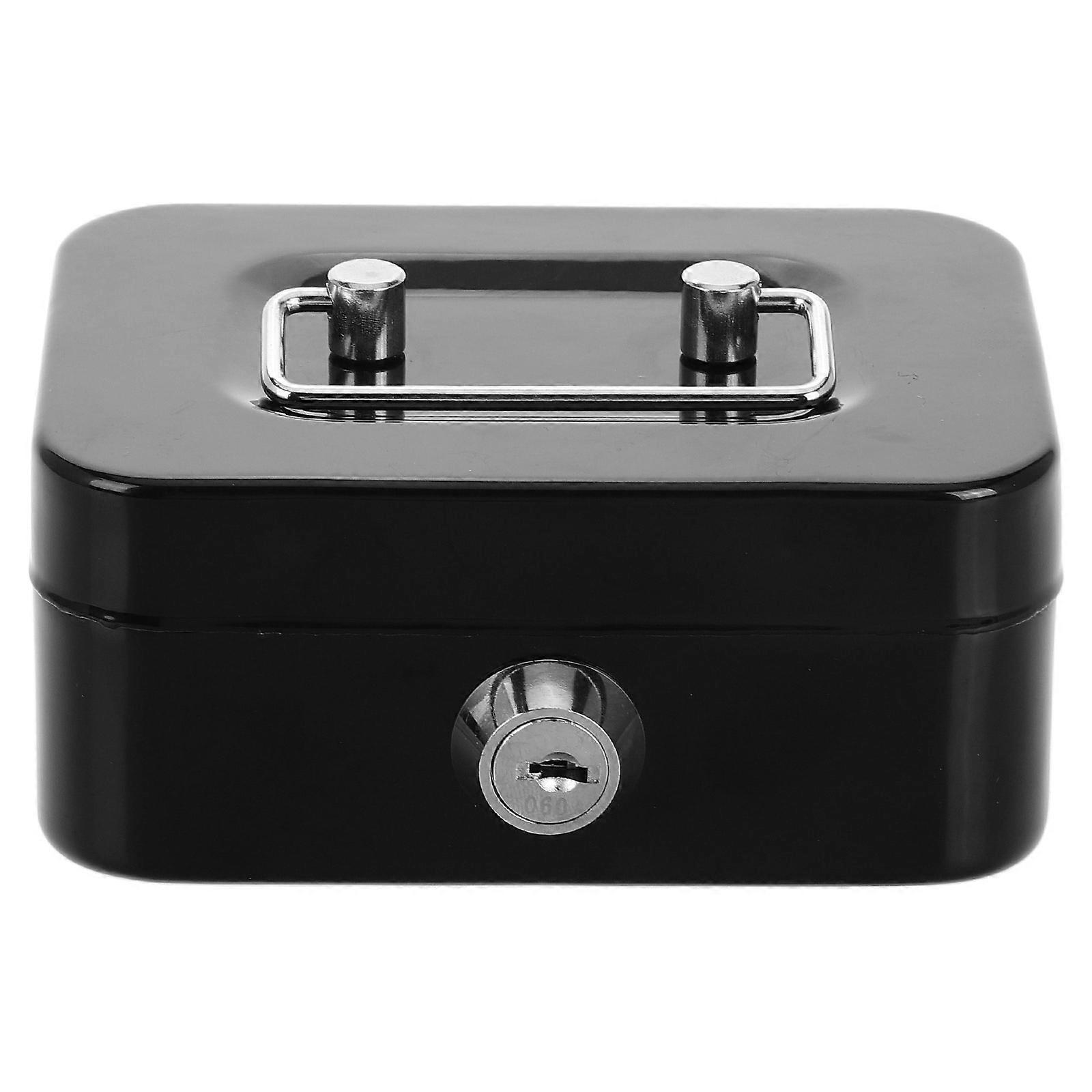 Safe Box For Money Small Money Box With Key For School Use Coin Storage And Money Storage 1Pcs