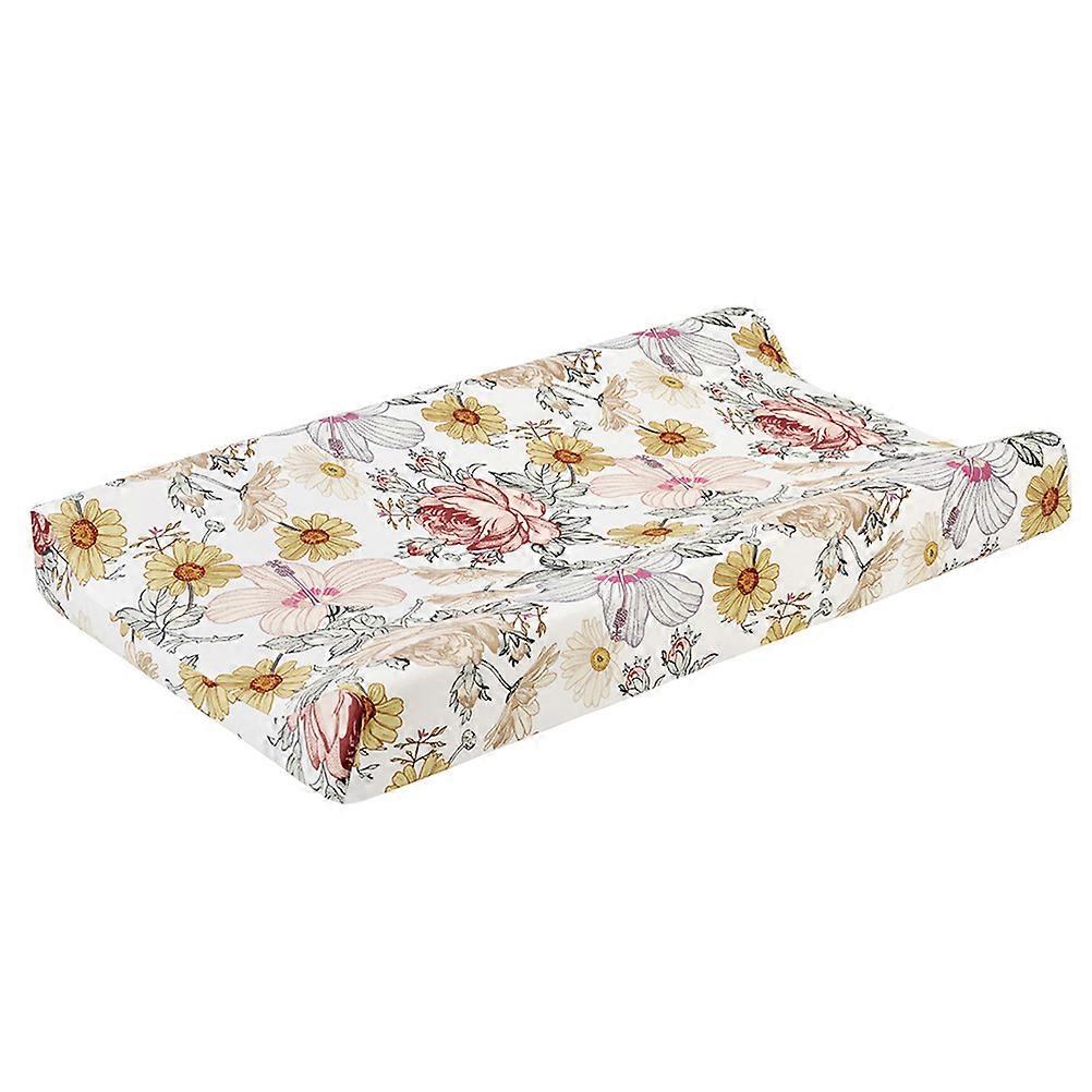 Baby Changing Pad Cover for Baby with Floral Pattern 1Pcs Durable Cover