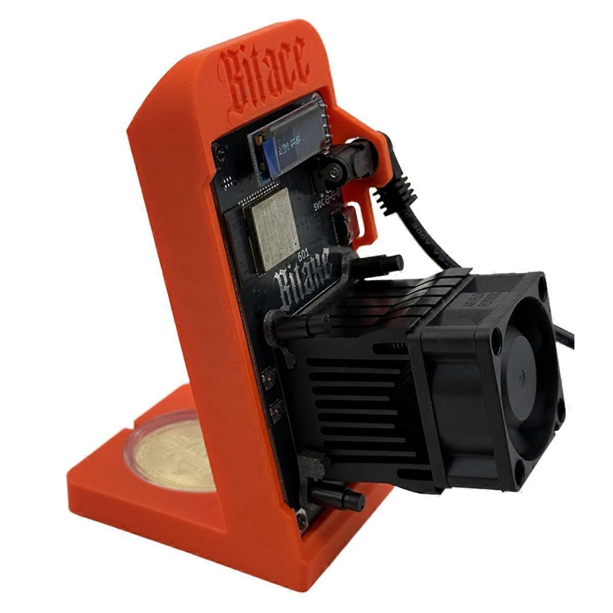 Dual Fans Gamma 601 1.2TH/S 18-22W Bitcoin Crypto Miner BM1370 Asic Solo BTC Miner From Antminer S21Pro EU PLUG