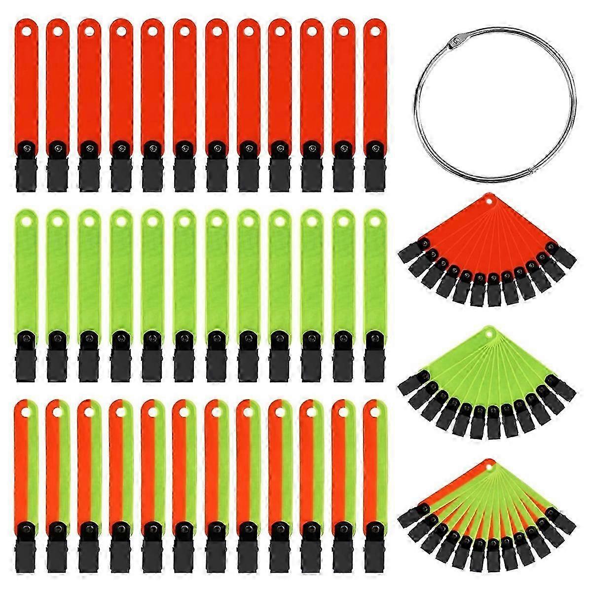 36pcs Reflective Trail Markers, High Visibility Trail Markers