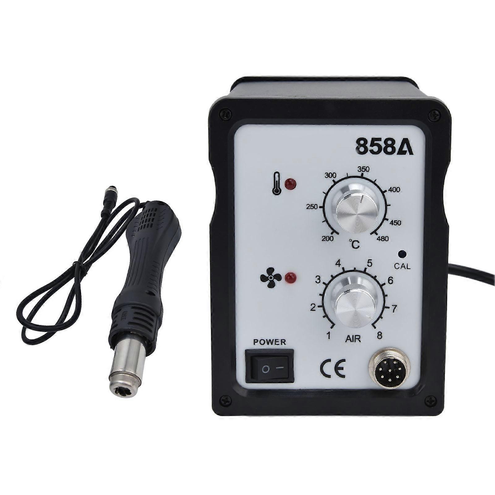 858A 700W Digital Air Gun Soldering Station Adjustable 100-450℃
