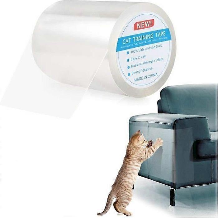 Anti-scratch Cat Sofa Protector Transparent Sticker Self-adhesive Invisible Protective Roll Furniture Protector Table