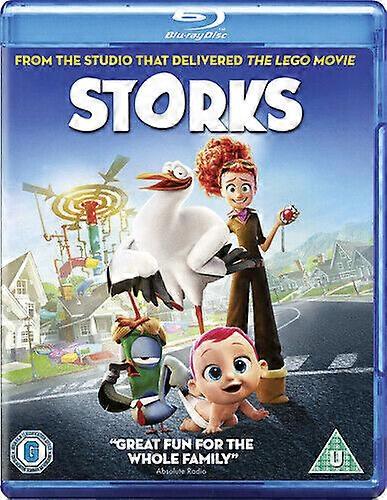 Storks Blu-Ray (2017) Nicholas Stoller cert U Regio 2
