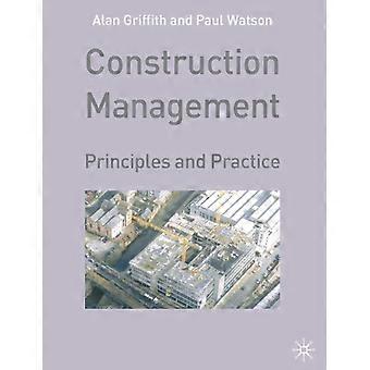Princípios e Práticas de Gerenciamento de Construção - A. Griffith