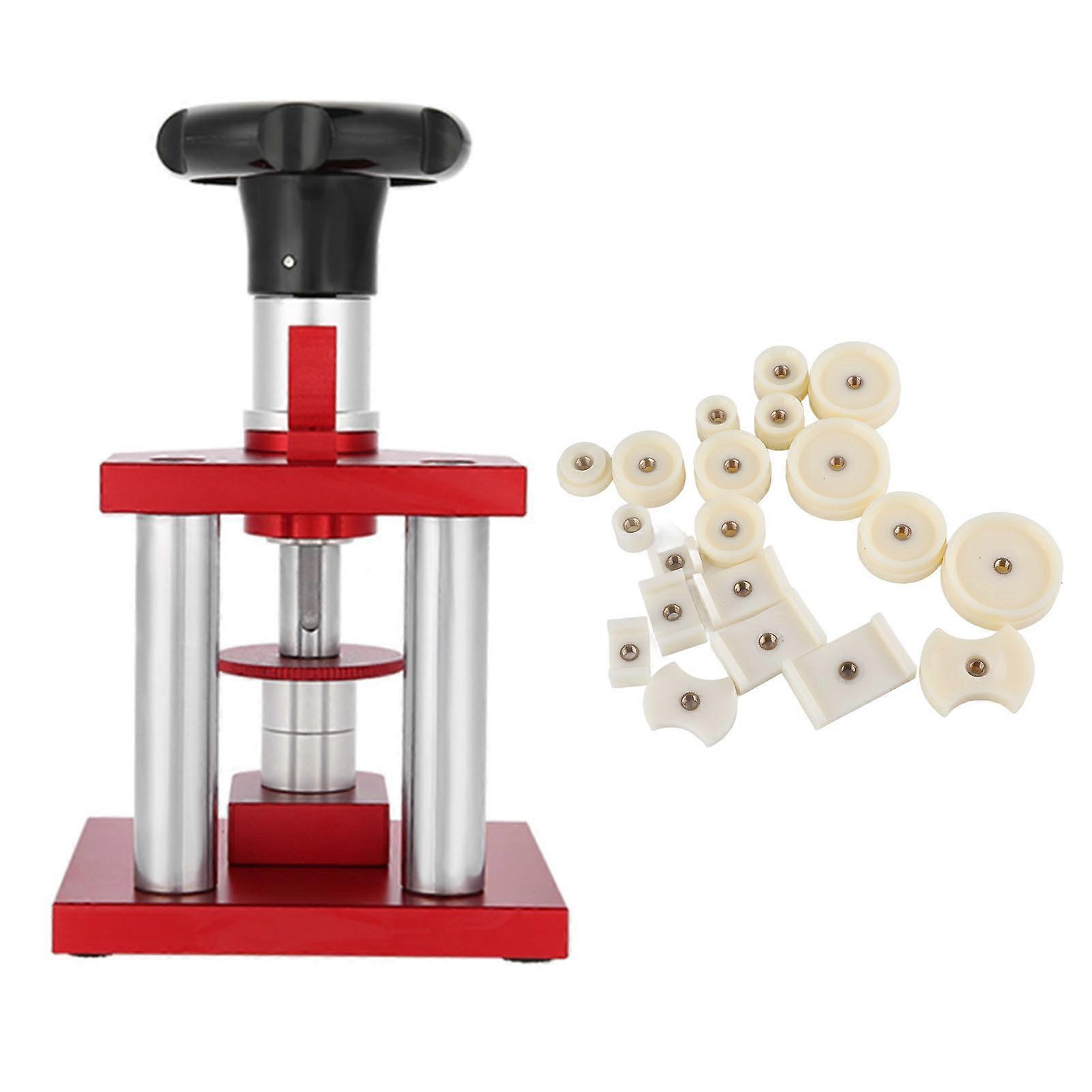 Watch Back Case Press Tool with 20 Dies